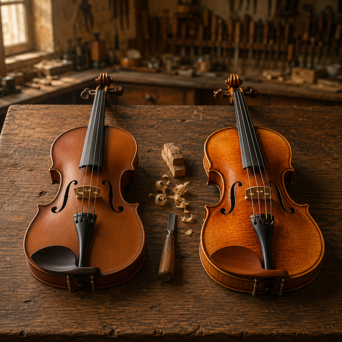 Meistergeige vs. Serieninstrument – Was ist der Unterschied?