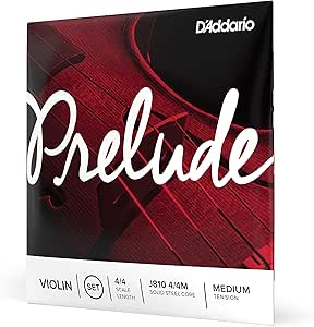 D'Addario Prelude J810 Violinsaiten Satz 4/4 medium