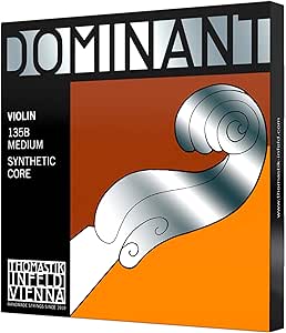 Thomastik Dominant 135B Violinsaiten Satz 4/4 medium (E blank)